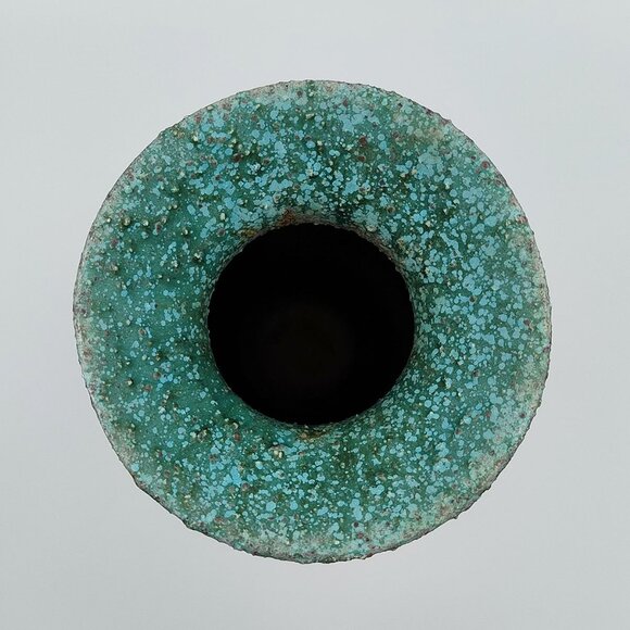 1970s Astonishing Green Lava Vase - Picture 8 of 8